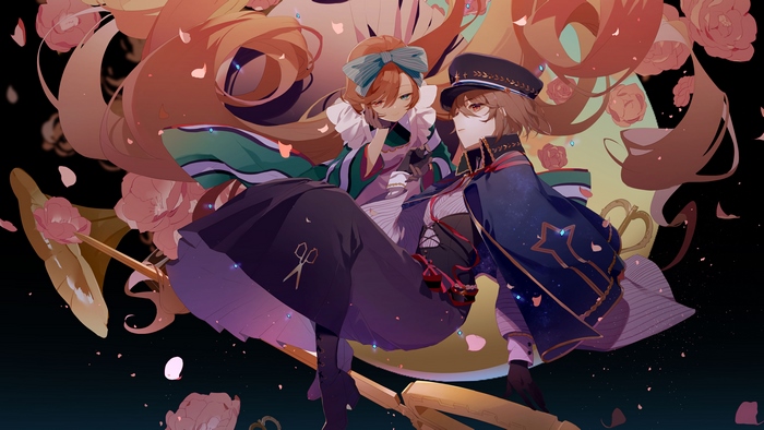 Suiseiseki and Souseiseki from Rozen Maiden