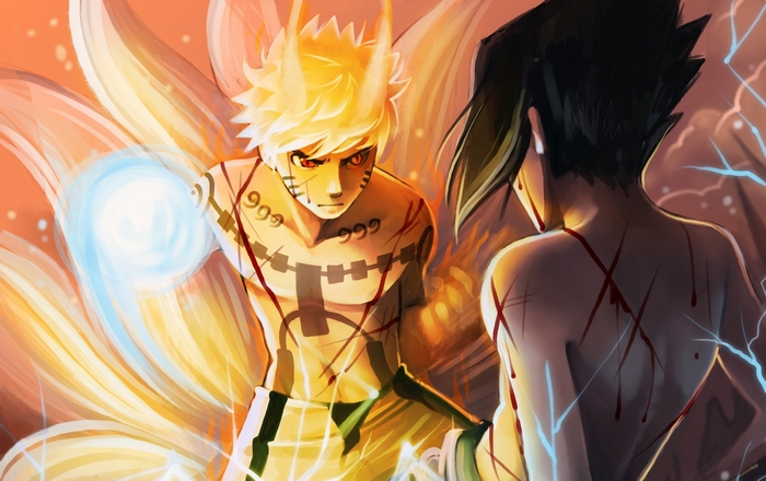 Epic Naruto Battle with Kurama's Chakra