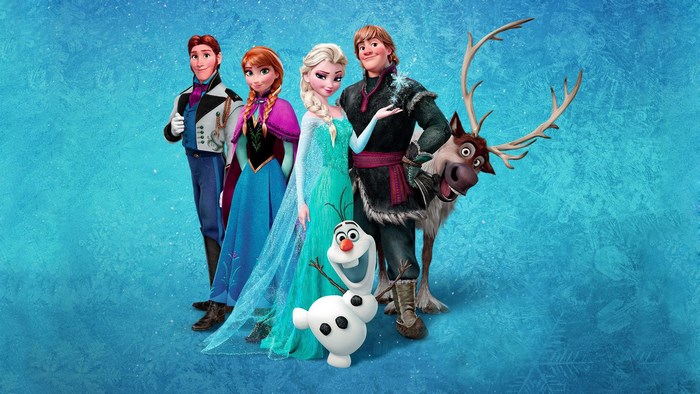 Characters from Disney's Frozen movie