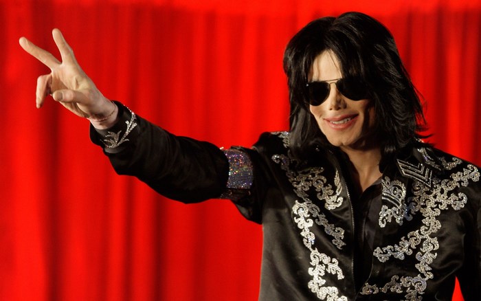 Michael Jackson performing