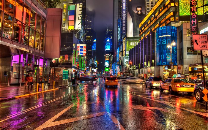 Times Square New York City at Night