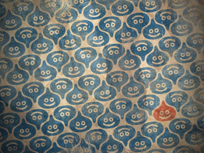 Dragon Quest Slimes pattern