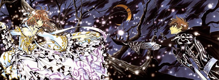 Sakura and Syaoran from Tsubasa Reservoir Chronicle