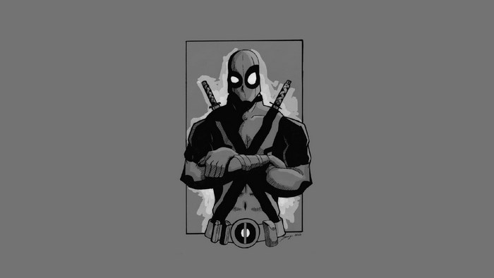 Deadpool with Swords