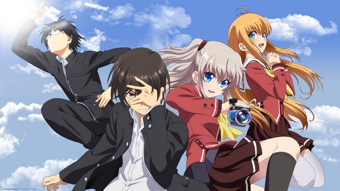 Characters from Charlotte anime series