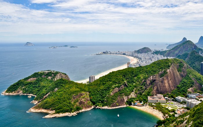 Copacabana Beach and Sugarloaf Mountain, Rio de Janeiro