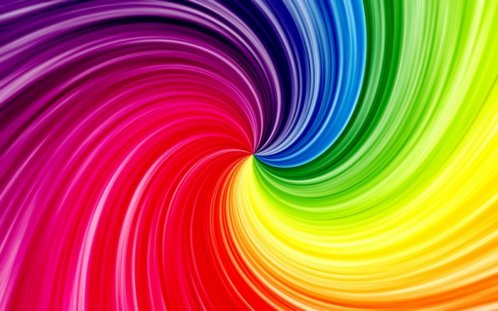Rainbow Swirl Colors