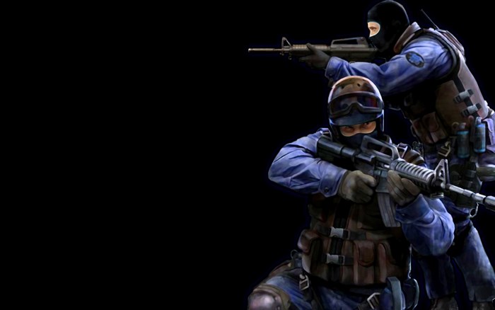 Counter-Strike Terrorists with Rifles