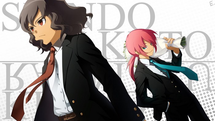 Endou Mamoru and Kidou Yuuto from Inazuma Eleven