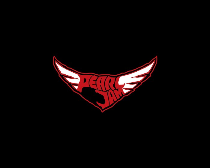 Pearl Jam logo with wings