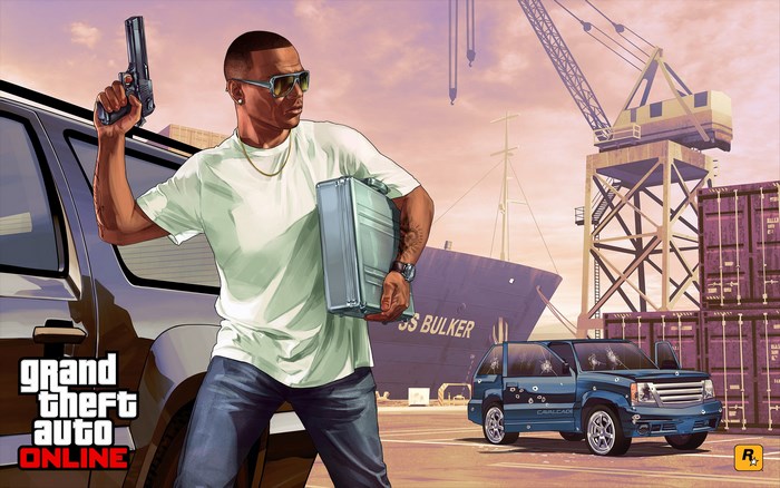 Grand Theft Auto Online game art