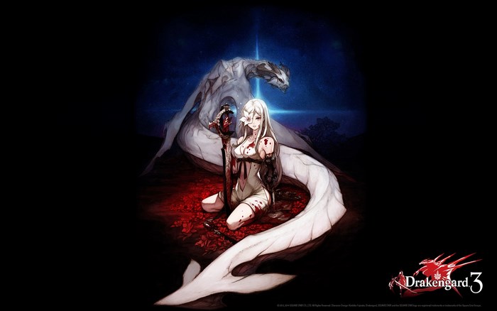 Zero from Drakengard 3 with Intoner