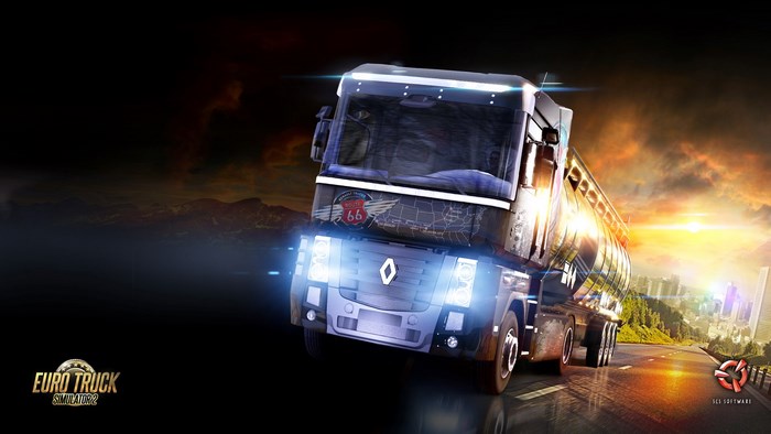 Euro Truck Simulator 2 game truck
