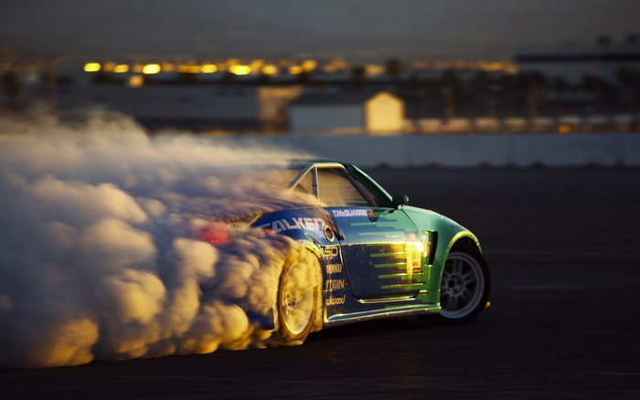Drifting Car with Falken Tires
