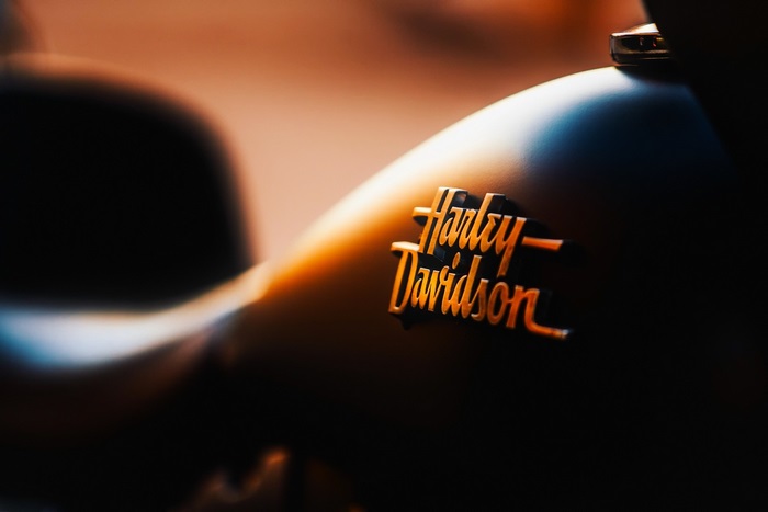 Harley Davidson motorcycle emblem