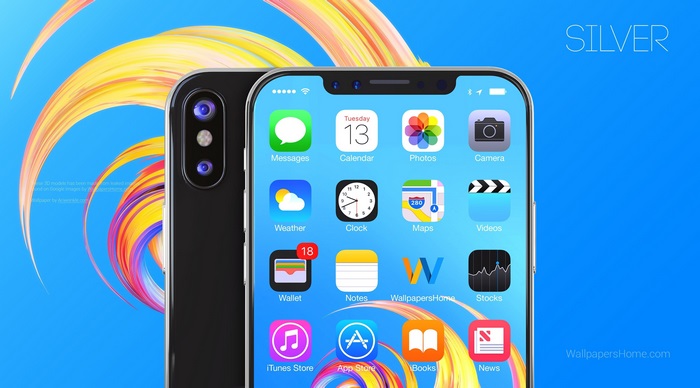 iPhone X 4K Silver