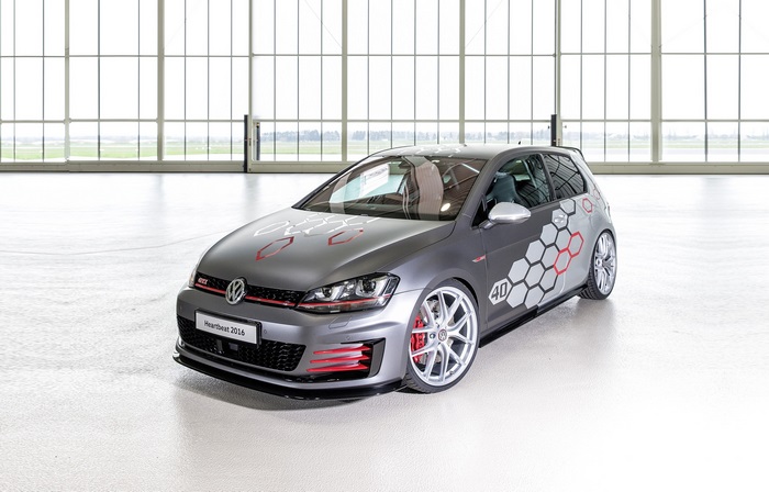 Volkswagen Golf GTI Heartbeat 2016 4K
