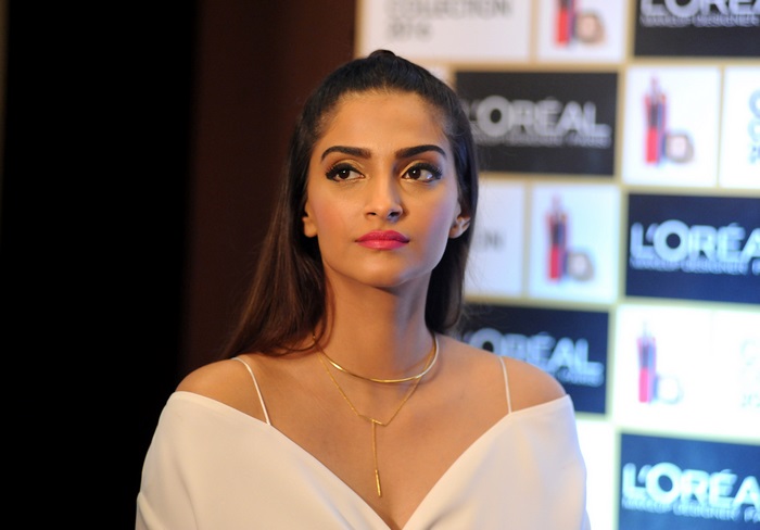 Sonam Kapoor at L'Oréal event