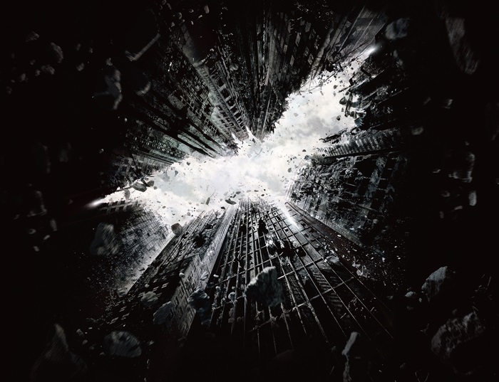 The Dark Knight Rises 4K Gotham City Sky