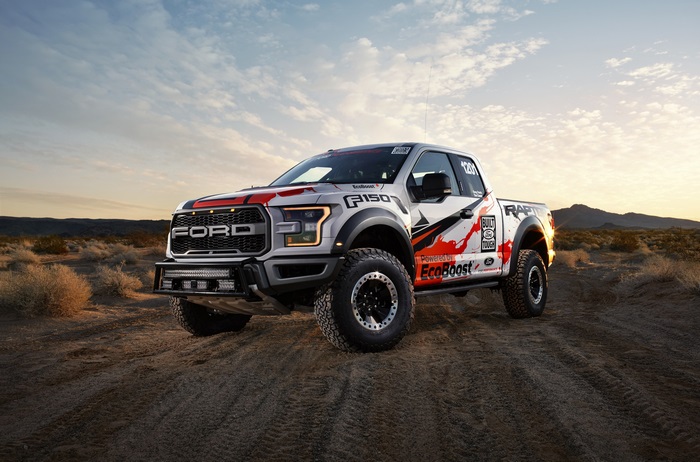 Ford F-150 Raptor 4K Desert Sunset