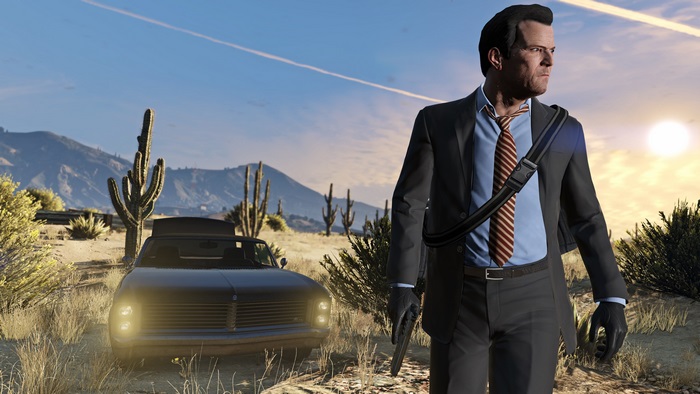 GTA 5 Scene with 4K Detail