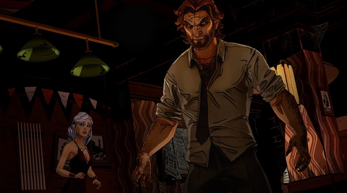 Bigby Wolf and Snow White from The Wolf Among Us