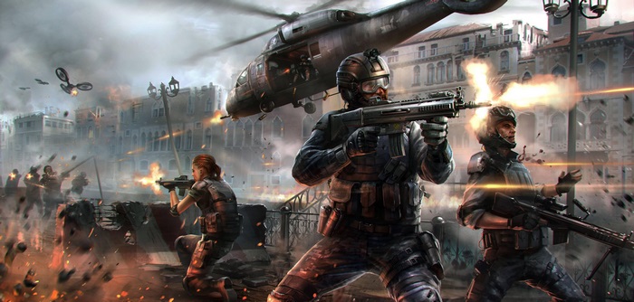 Modern Combat 5 Blackout 4K soldiers in combat