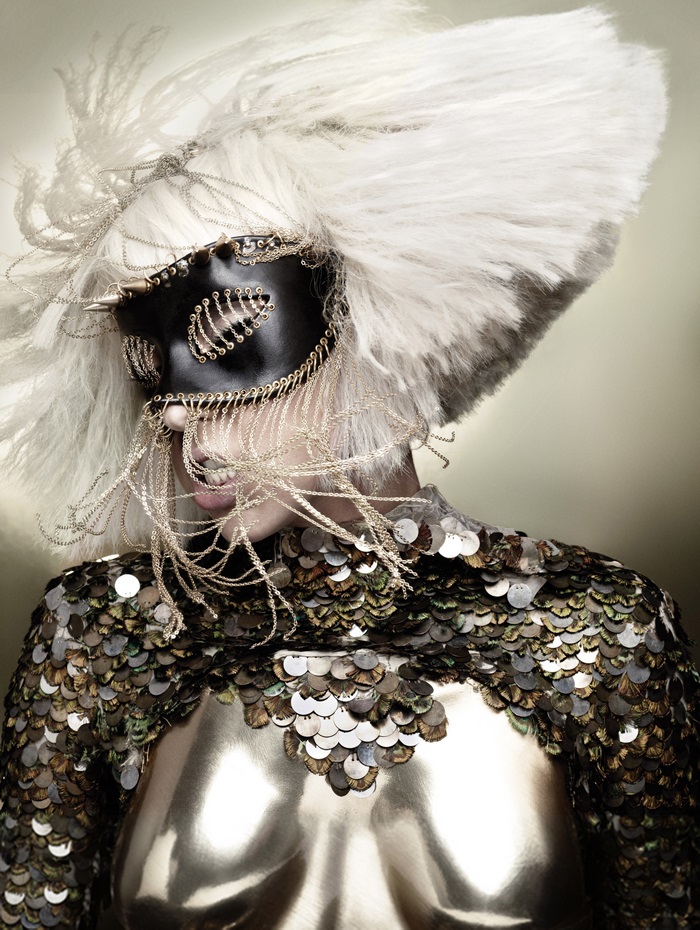 Lady Gaga in elaborate costume