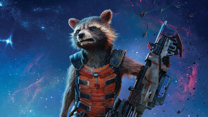 Rocket Raccoon from Guardians of the Galaxy 4K