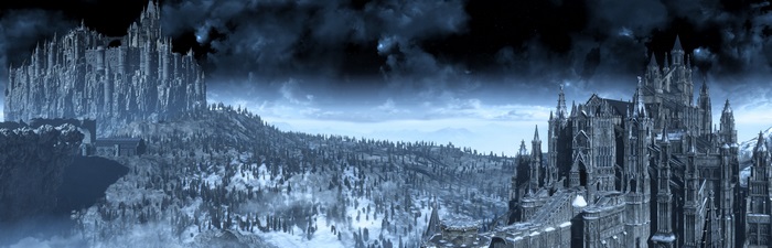 Dark Souls III 4K Castle Landscape