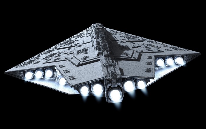 Star Wars Imperial Star Destroyer spaceship