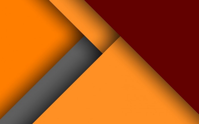 Geometric Abstract Pattern with Orange and Dark Red Tones