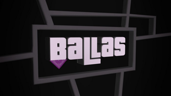 Ballas logo from Grand Theft Auto: San Andreas