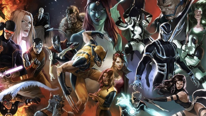 X-Men characters from Marvel Comics