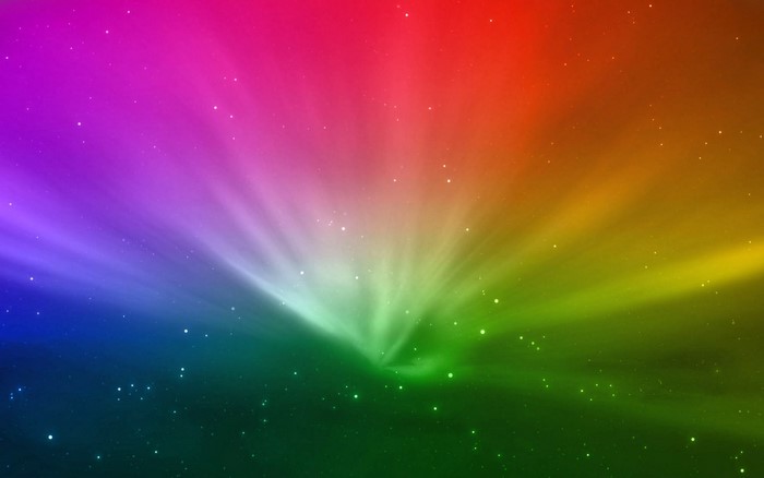 Vibrant Multicolor Abstract Light Burst