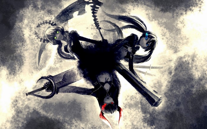 Dead Master and Black Gold Saw from Black Rock Shooter