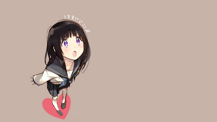 Chitanda Eru from Hyouka anime