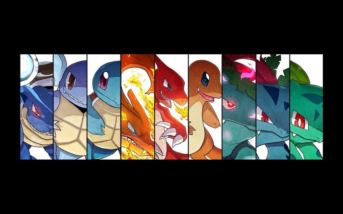 Pokemon Evolutions: Blastoise, Charizard, and Venusaur