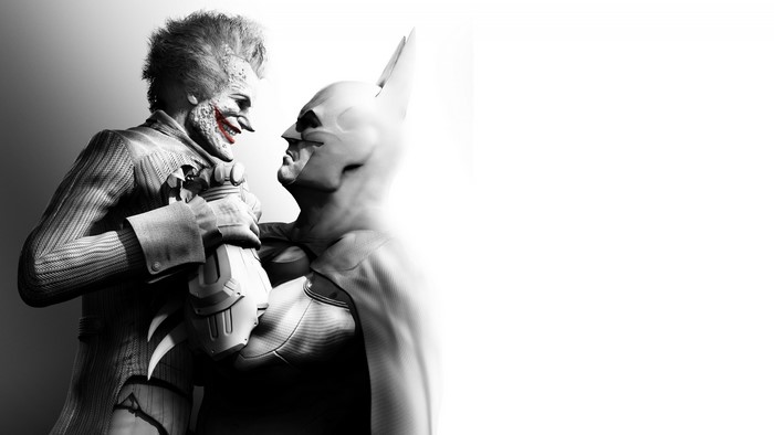 Batman and Joker from Batman: Arkham City