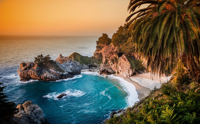 McWay Falls at Julia Pfeiffer Burns State Park, Big Sur