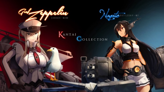 Graf Zeppelin and Nagato from Kantai Collection