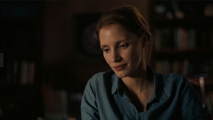 Jessica Chastain in Interstellar