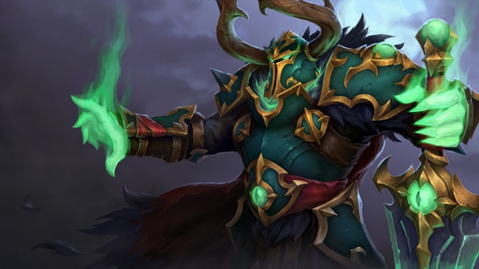 Wraith King from Dota 2