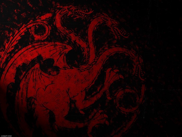 House Targaryen sigil from Game of Thrones