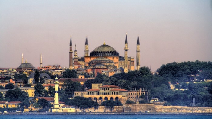 Hagia Sophia Mosque in Istanbul, Turkey