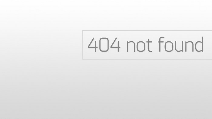 404 not found error message