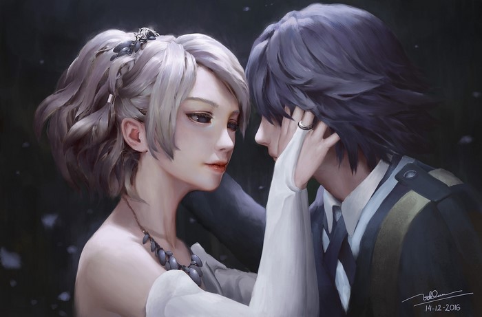 Lunafreya Nox Fleuret from Final Fantasy XV