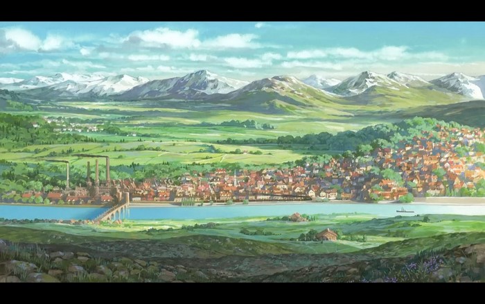 Howl's Moving Castle animation artwork