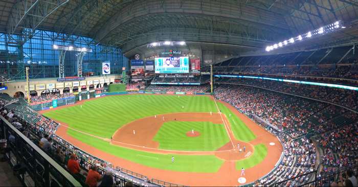 Minute Maid Park Baseball Stadium 4K