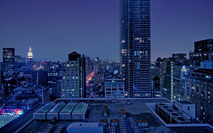 New York City Skyline at Night